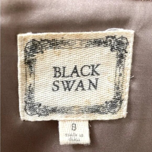 Black Swan Frost Flurry Of Fun Faux Fur Penny Lane Vest Size Small - Picture 6 of 11
